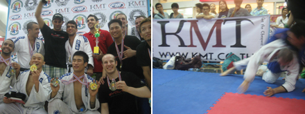 Brazilian Jiu-Jitsu competition sponsored by KMT